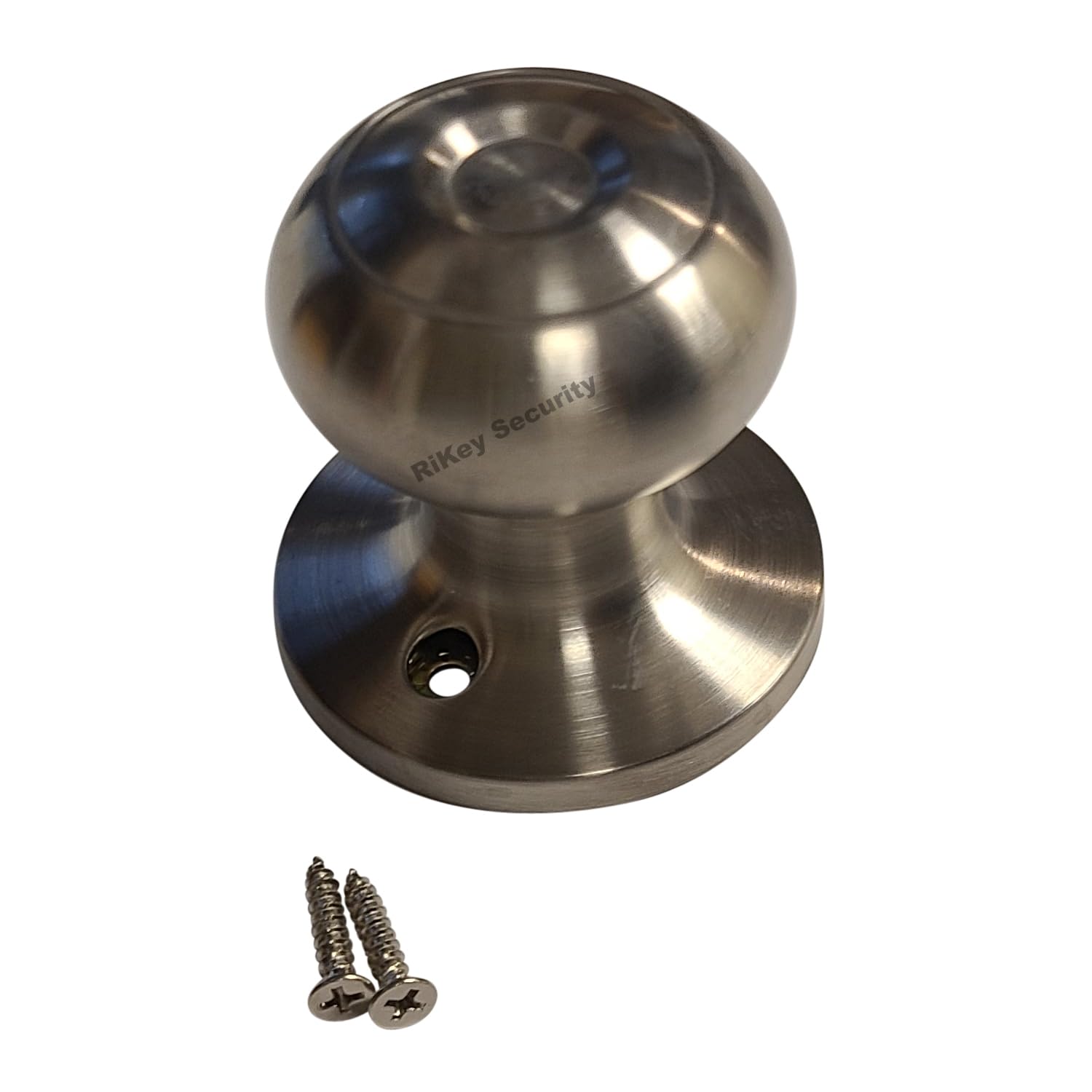 Stainless Steel Dummy Door Knob for Interior & Closet Doors - No Lock Needed | Perfect for Bedrooms, Bathrooms & Walk-in Closets