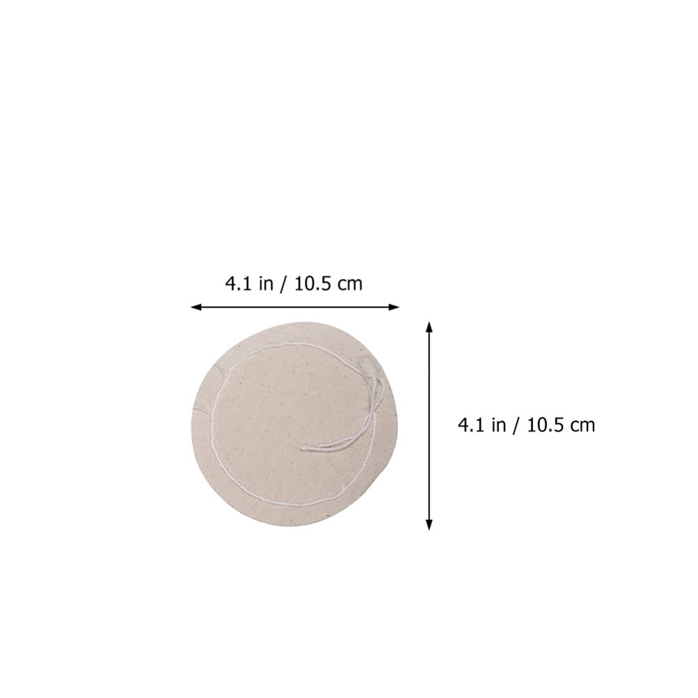 Hemoton 20-Pack Reusable Coffee Filter Cloth - Fine Mesh Cotton Tea & Espresso Dripper Bags for Pour Over, French Press, Cold Brew - Eco-Friendly Coffee Cone Filters for Home & Cafe Use