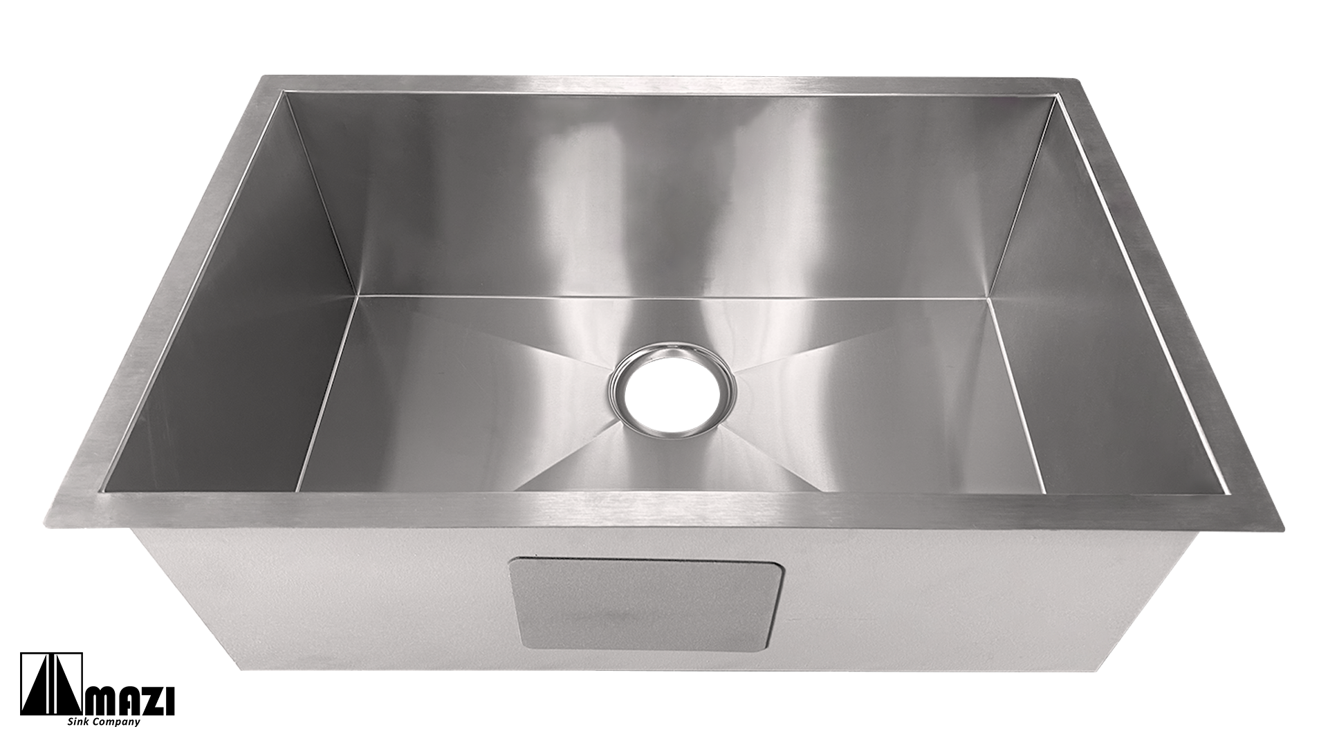 Premium Stainless Steel Handmade Kitchen Sink HBS2818 - 18 Gauge Heavy Duty, Undermount/Drop-in, Single Bowl with Soundproof Pad - Perfect for Modern Kitchens, Restaurants & RV Camping