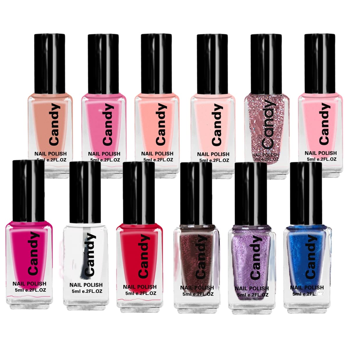 Quick Dry Nail Polish Set - Long Lasting Chip Resistant Nail Varnish for Women | Perfect for Home Manicures, Salons & Special Occasions