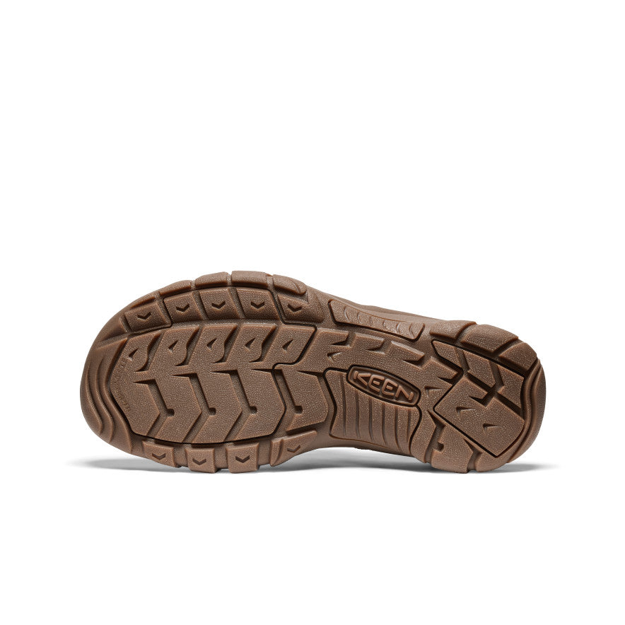 **Men's Newport H2 Sandal - Comfortable Waterproof Hiking Sandals for Men | Monochrome/Dark Earth | Perfect for Outdoor Adventures, Beach & Travel**