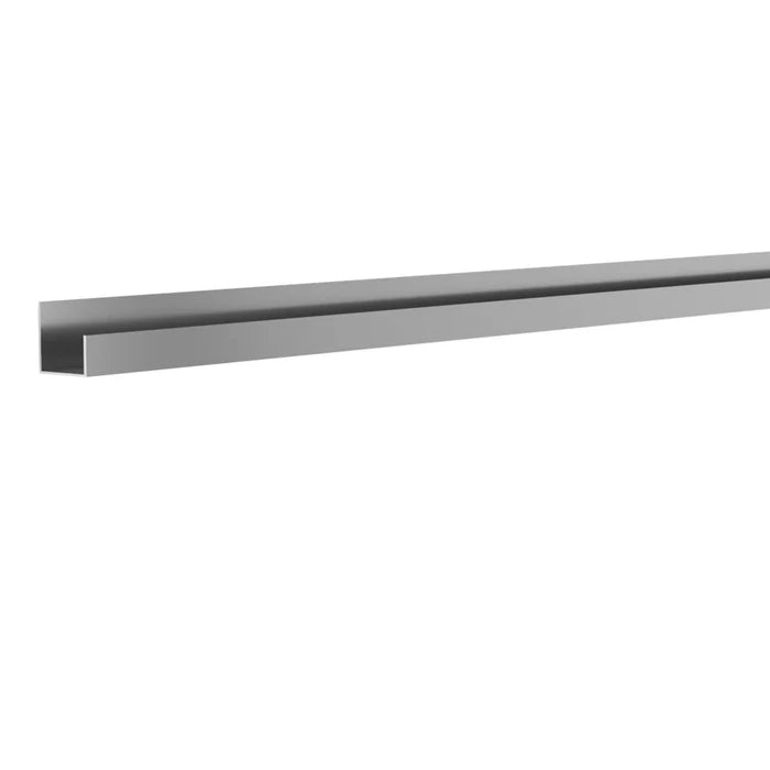 ProSlat Aluminum J Trim - Heavy Duty Wall Mounted Tool Organizer for Garage, Workshop & Home Storage - Perfect for Pegboards, Slatwalls & DIY Projects