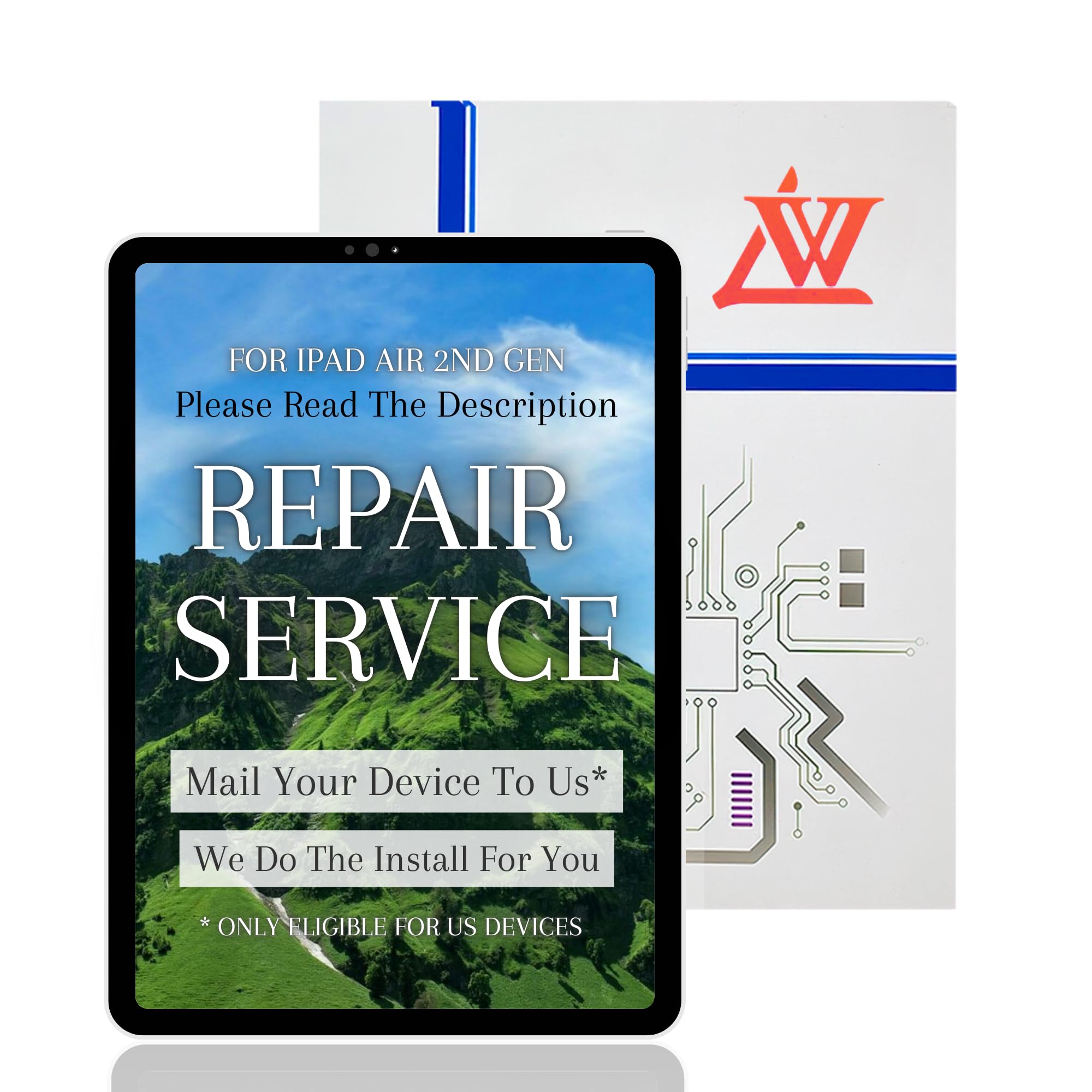 Original OEM Pull Screen Replacement for iPad Air 2 9.7