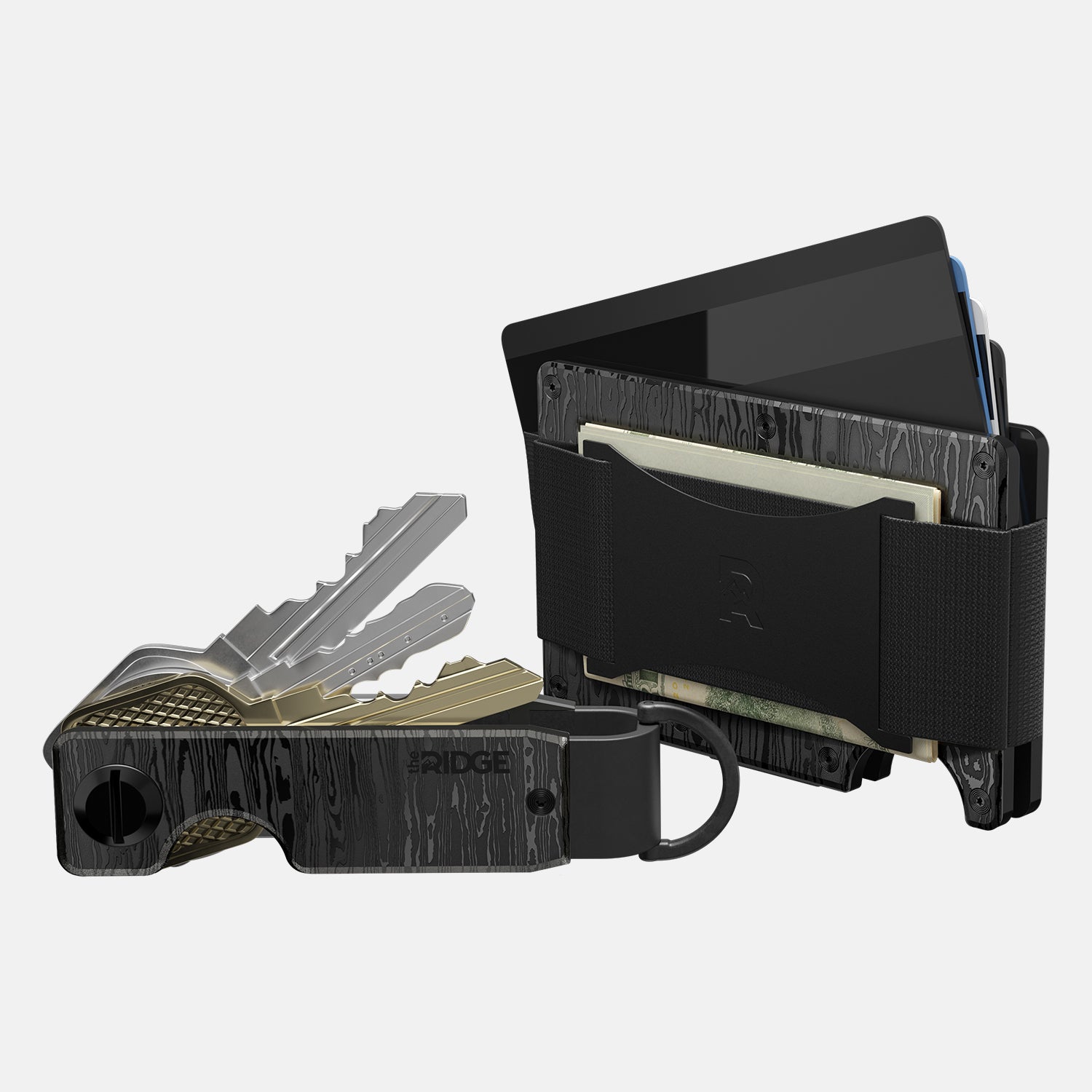 Premium Black Damascus Steel Daily Driver Kit - EDC Essentials for Everyday Carry & Outdoor Adventures
