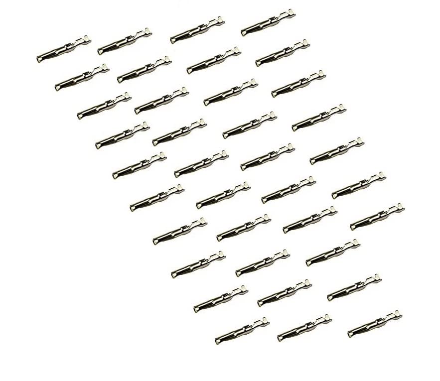 Premium DB37 Female Crimp Kit - No Ear, Full Profile, Deluxe Metal Hood Connector Set for Automotive & Industrial Wiring (Compare at $21.26) - Perfect for Vehicle Repairs, Machinery Maintenance & DIY Electronics Projects