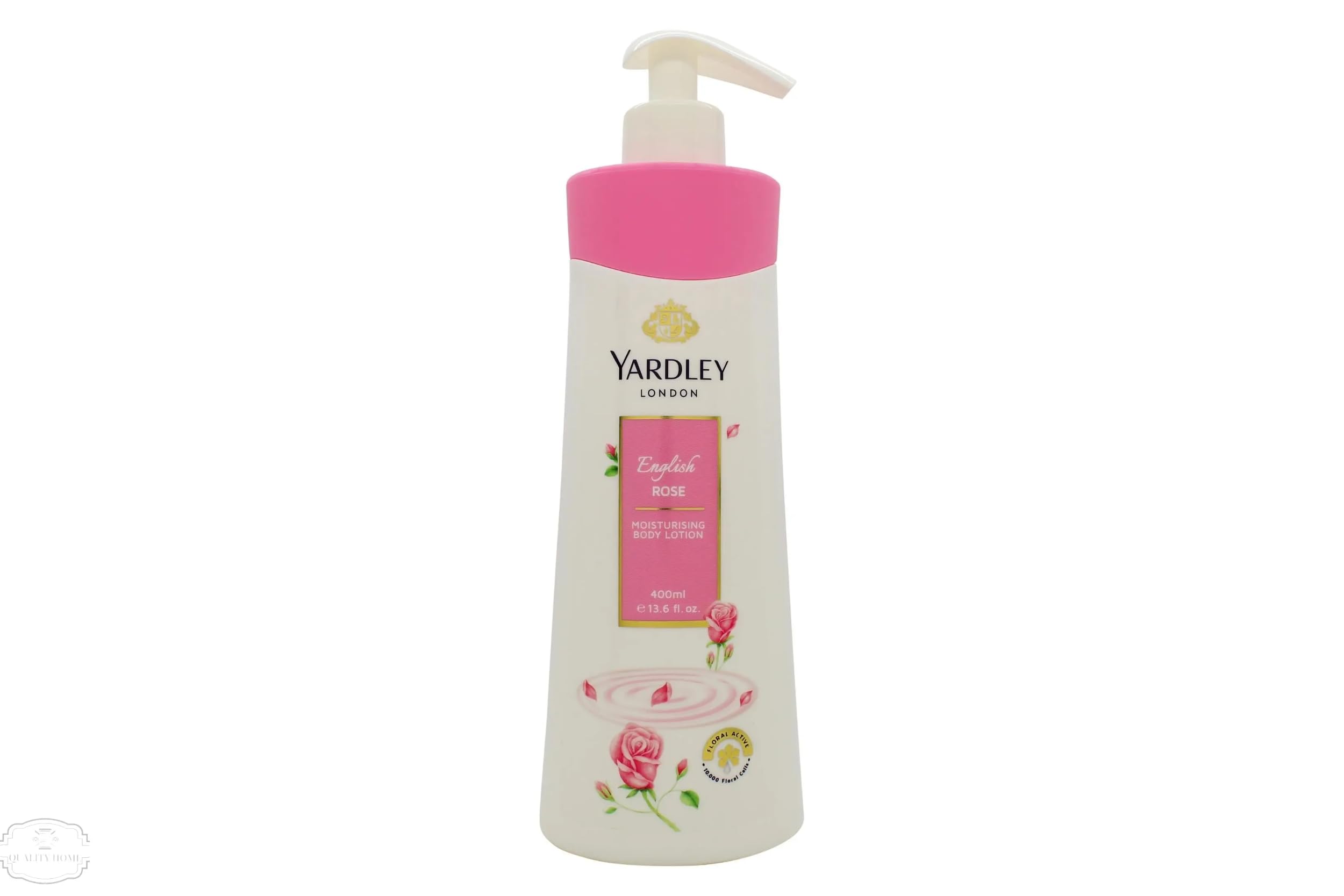 Yardley English Rose Moisturizing Body Lotion 400ml - Hydrating & Nourishing Dry Skin for Women & Men - Perfect for Daily Use, After Shower & Spa Days