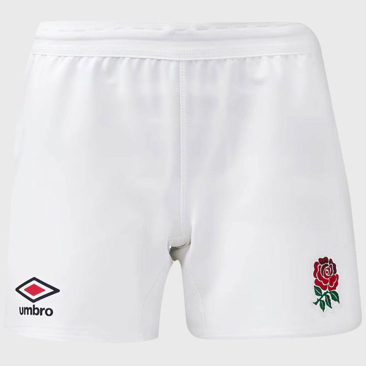 Umbro England Rugby Men's Home Replica Rugby Shorts 2024/25 - Official Football Shorts for Training & Match - Perfect for Rugby Fans & Players