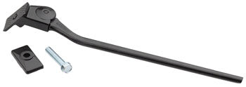 Greenfield 305mm KS2 Bicycle Kickstand - Heavy Duty Black Bike Stand for Large Frame Bicycles | Perfect for Cruisers, Touring Bikes & Commuter Bicycles