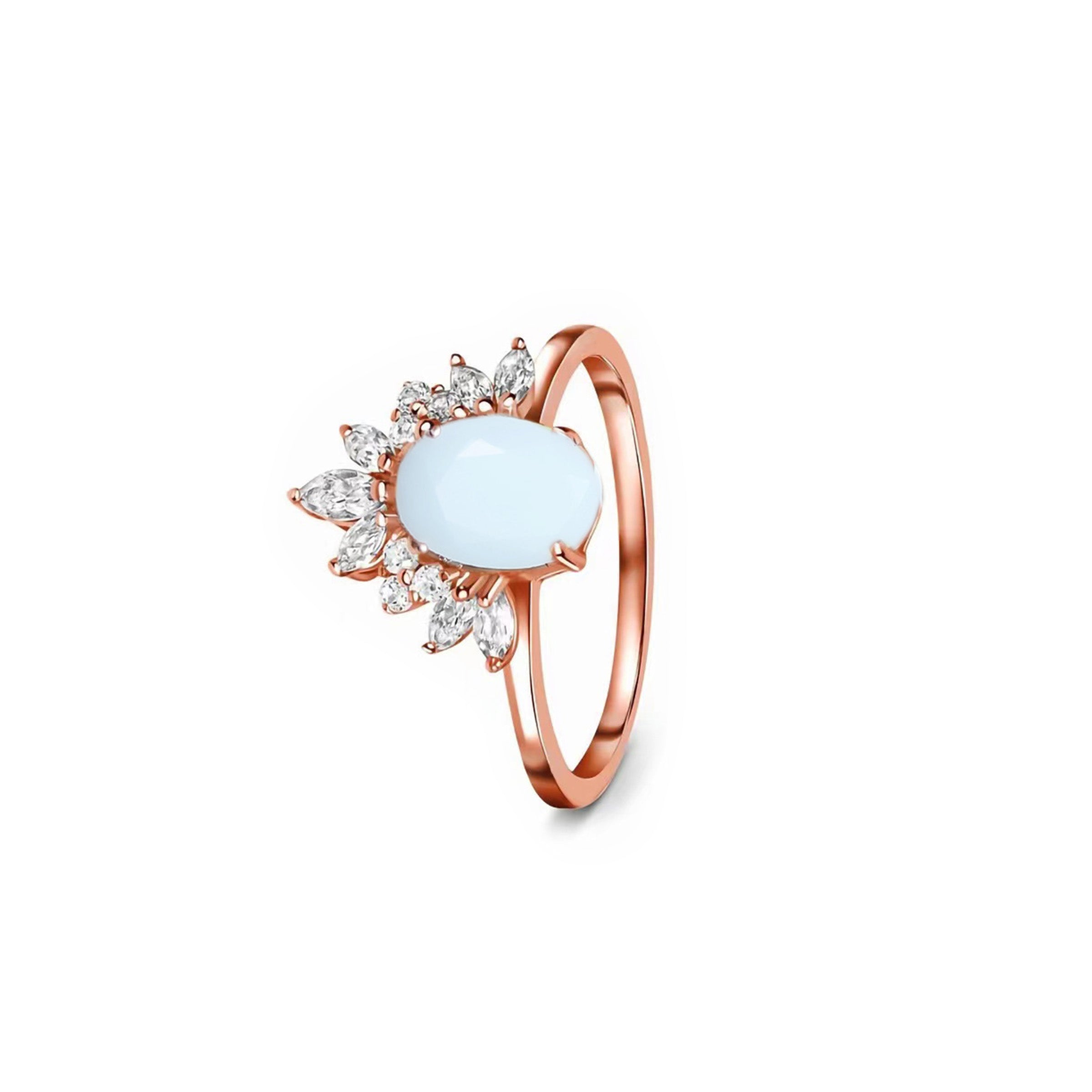 Radiant Crown Breastmilk Ring - Elegant Keepsake Jewelry for Moms | Perfect for Breastfeeding Mothers, Baby Showers & Mother's Day Gifts