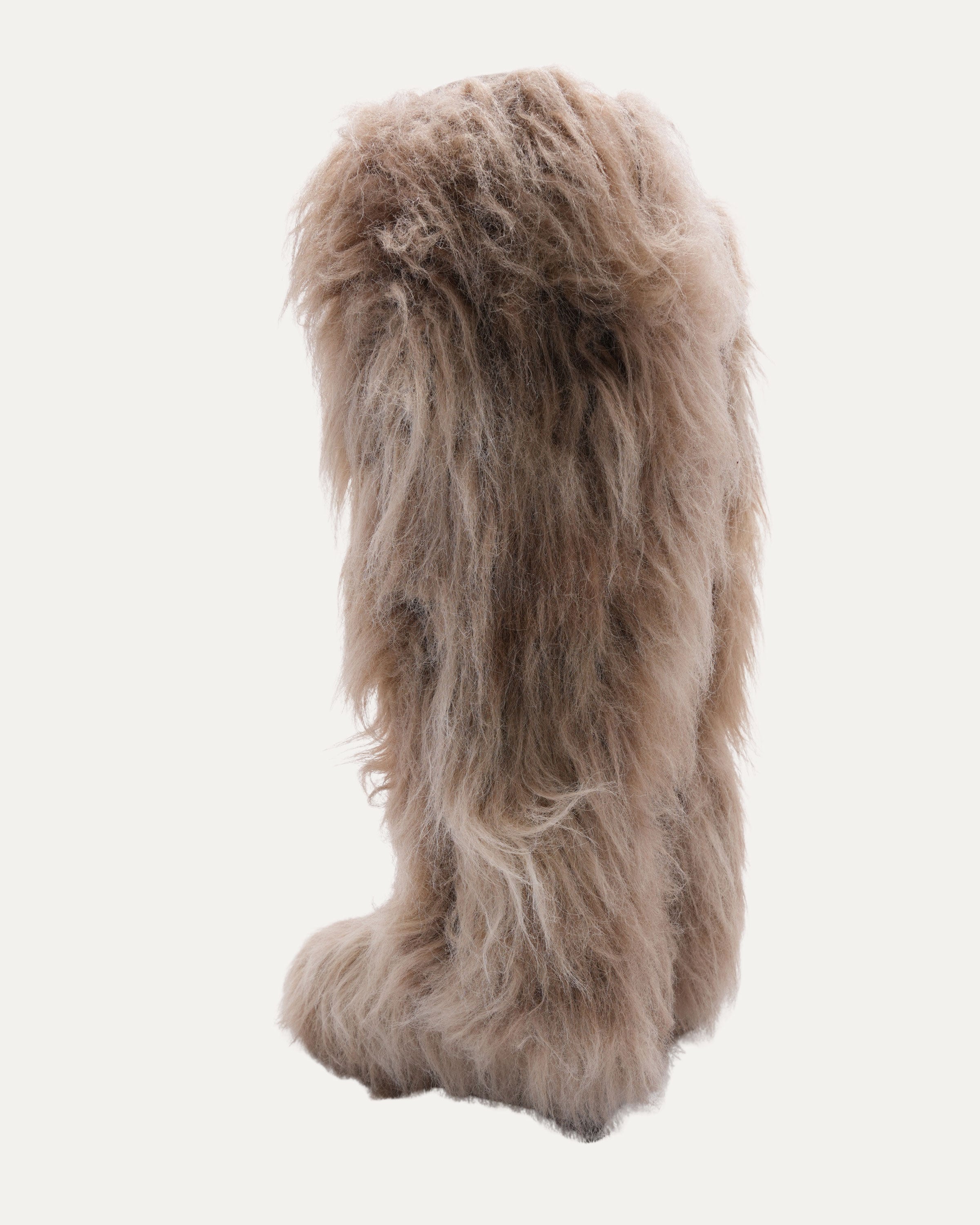 2010 Women's Fashion Faux Fur Winter Boots - Cozy Warm Slip-On Ankle Booties for Casual Outfits & Cold Weather