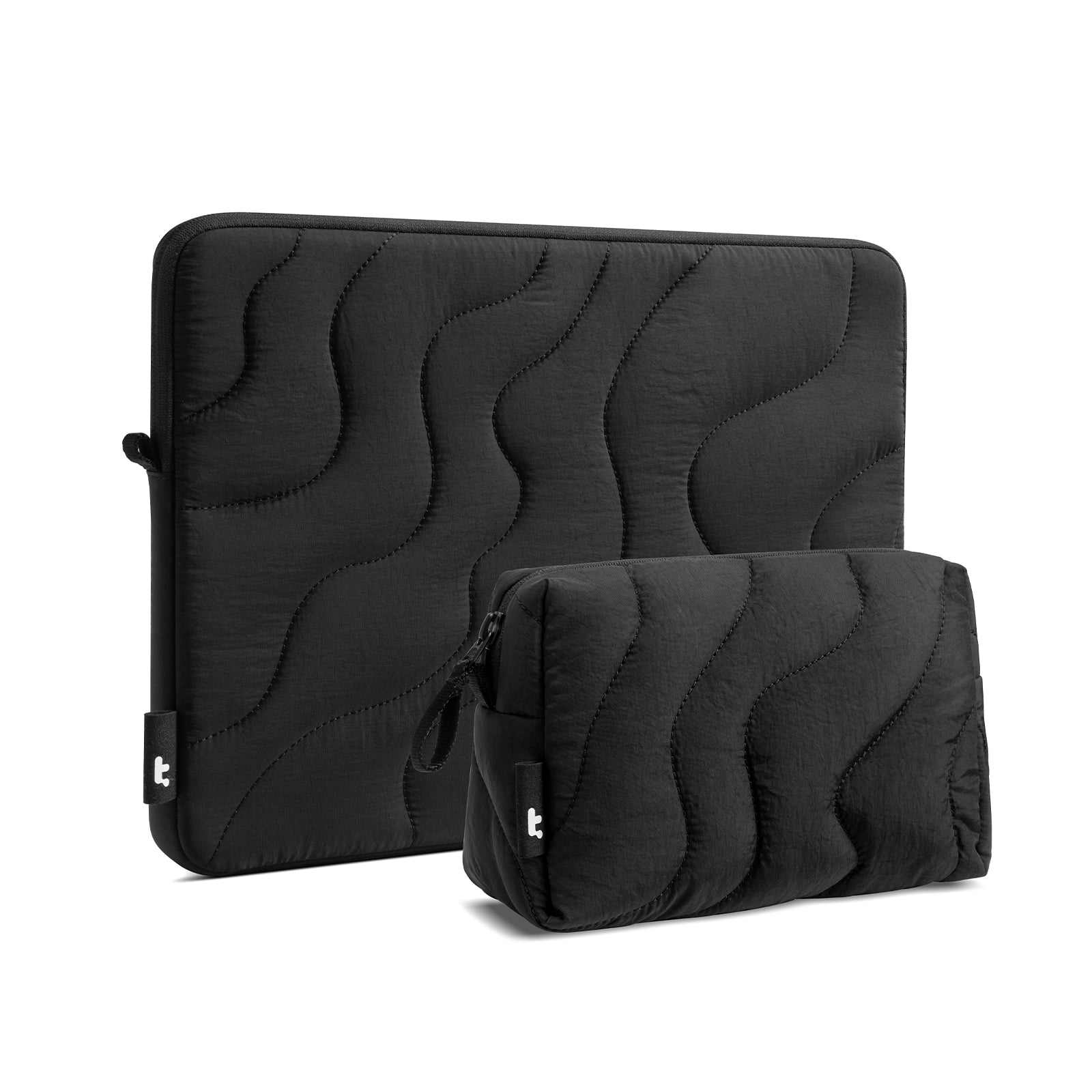 Premium Terra A27 Laptop Sleeve Case for 14-inch MacBook Pro - Slim Protective Cover with Accessory Pouch - Perfect for Work, Travel & School