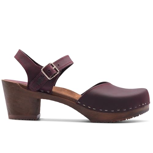 Plum Nubuck (Dark Brown Base)