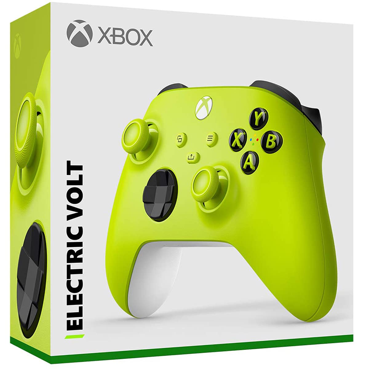 Microsoft QAU-00001 Xbox Wireless Controller Shock Blue Bundle with Wireless Controller for Xbox Series X/S - Electric Volt | Premium Gaming Accessories for Xbox Consoles | Perfect for Competitive Gaming & Family Entertainment