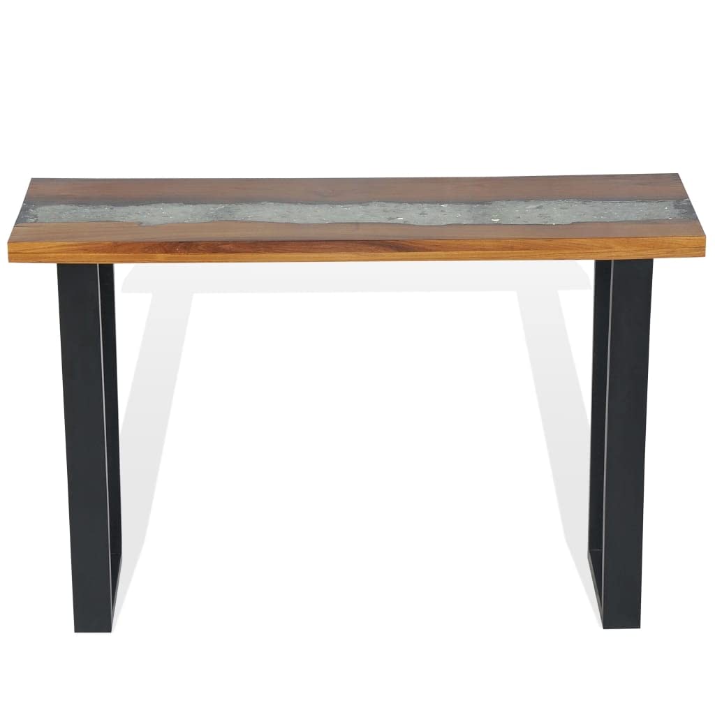 Rustic Teak Console Table 39.4