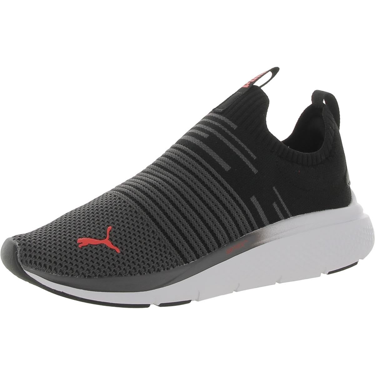 PUMA Softride Pro Echo Slip-On Sneakers for Women - Black, Size 36 EU - Comfortable Walking Shoes for Casual Wear & Gym Workouts