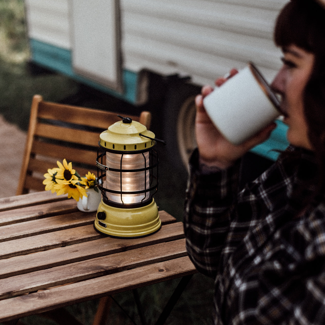 Forest Lantern - Outdoor Solar Powered LED Hanging Lantern for Garden, Patio, Camping & Backyard Decor - Waterproof & Weather Resistant
