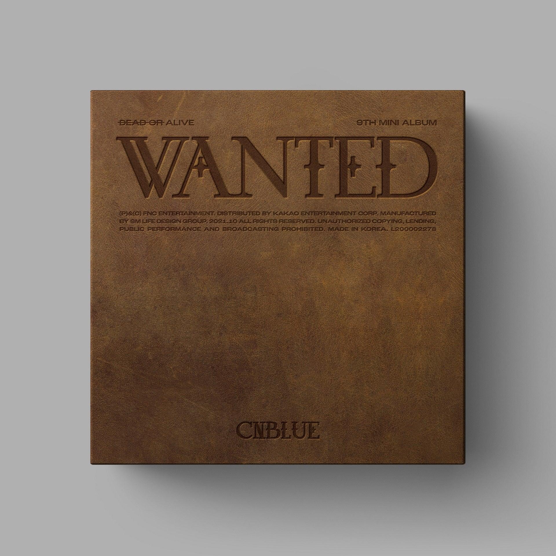 CNBLUE 9TH MINI ALBUM 'WANTED' - K-Pop Music CD with Photobook | Perfect for K-Pop Fans & Collectors | Great Gift for Birthdays & Special Occasions