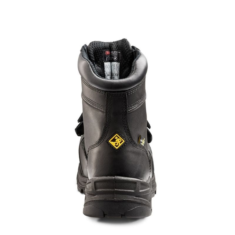 Terra VRTX 8000 EXT MET Men's Size 8 Composite Toe Safety Work Boots - TR0A4NPUBLK - Durable Steel Toe Protection for Construction & Industrial Work