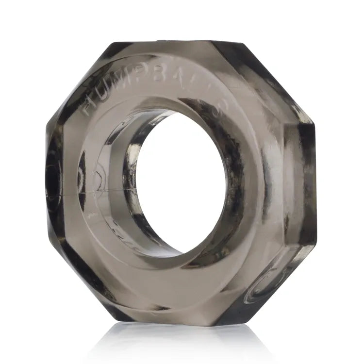 Oxballs Humpballs Cock Ring - Smoke Color, Stretchy Silicone Penis Ring for Enhanced Pleasure - Perfect for Couples & Solo Play in the Bedroom