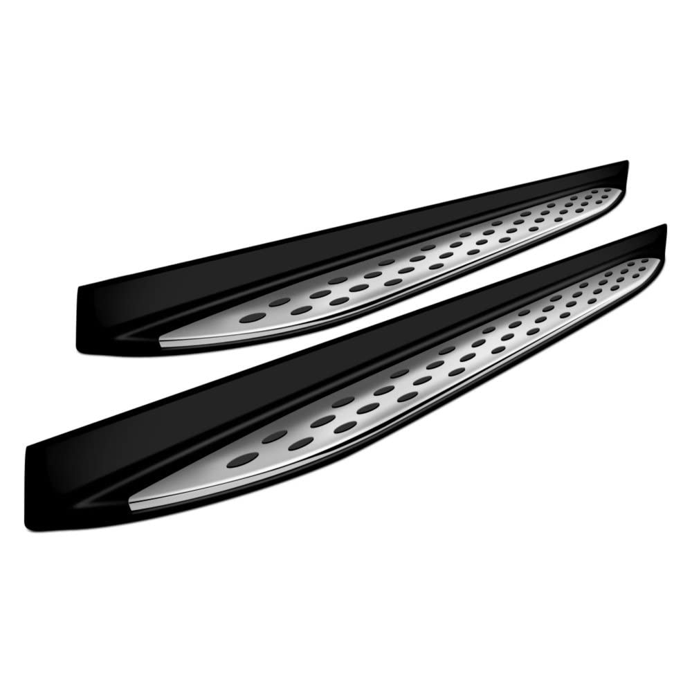 Broadfeet SBMB-395-74 OEM Style Running Boards for Trucks & SUVs - Durable Black Side Steps by Broadfeet Motorsports - Perfect for Off-Roading & Daily Commute