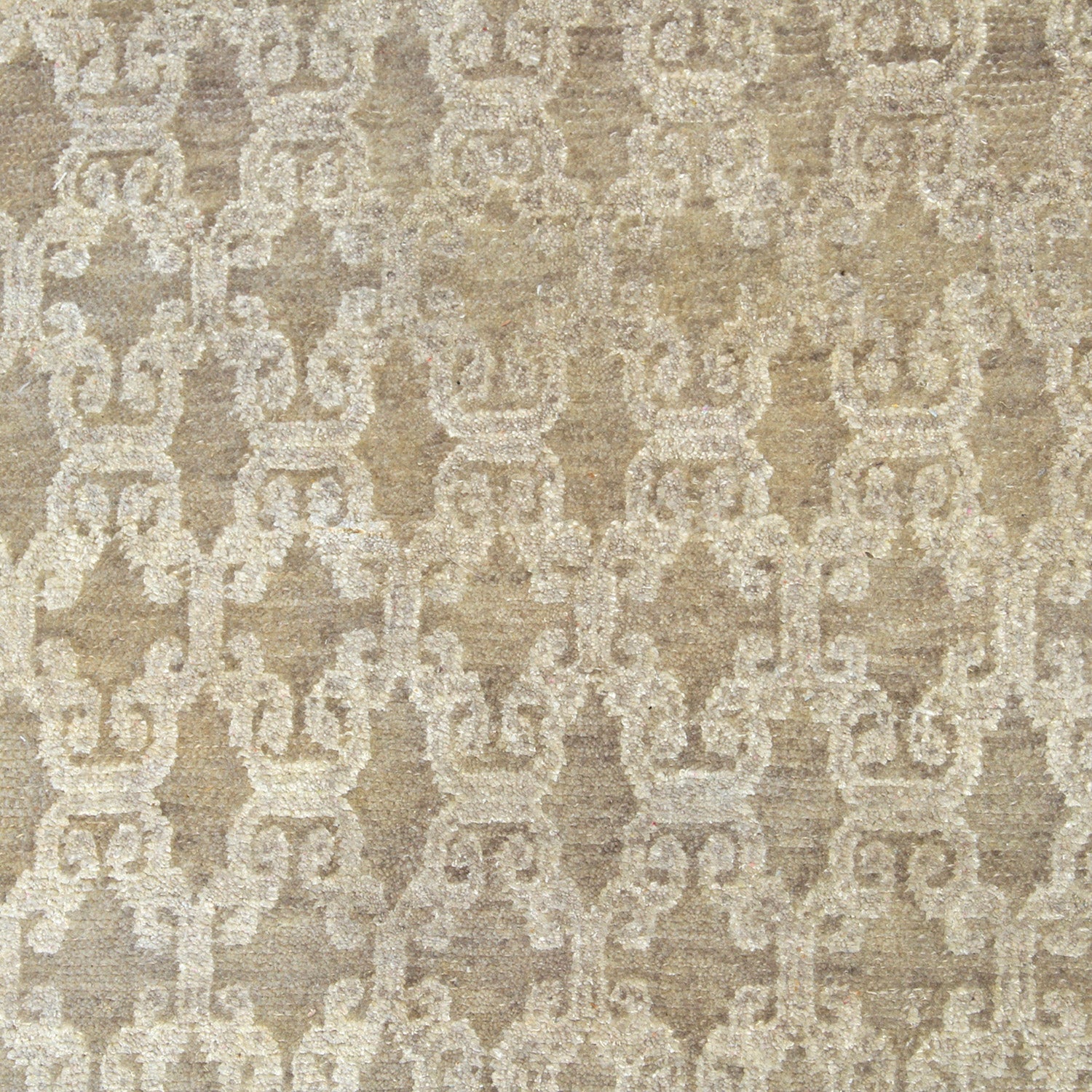 Luxury Brown Alchemy Transitional Wool Silk Blend Rug 8'1 x 10'3 - Perfect for Living Room, Bedroom & Office Decor