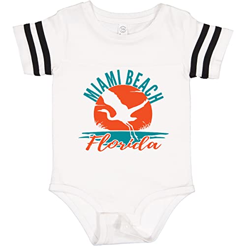 Inktastic Miami Beach Florida Vacation Trip Baby Bodysuit - Cute Florida Souvenir Outfit for Infants & Toddlers - Perfect for Beach Trips, Family Photos & Vacation Memories