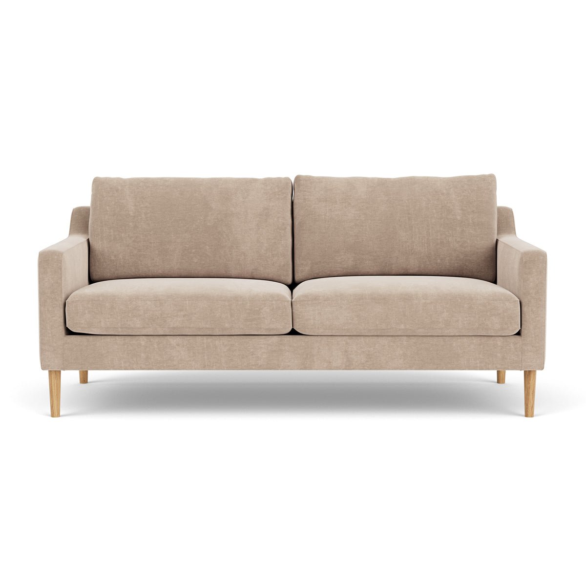Astha Fabric 2-Seater Sofa - Comfortable Modern Loveseat for Living Room, Apartment & Small Spaces | Durable Upholstered Couch for Relaxing & Entertaining