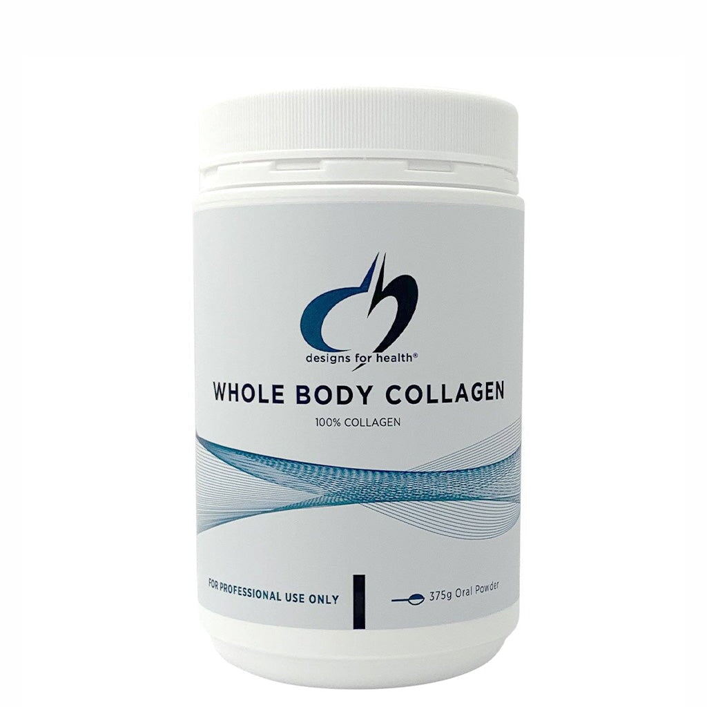 Designs For Health Whole Body Collagen Powder - Hydrolyzed Collagen Peptides for Skin, Hair & Joint Support - Ideal for Smoothies, Coffee & Baking Recipes