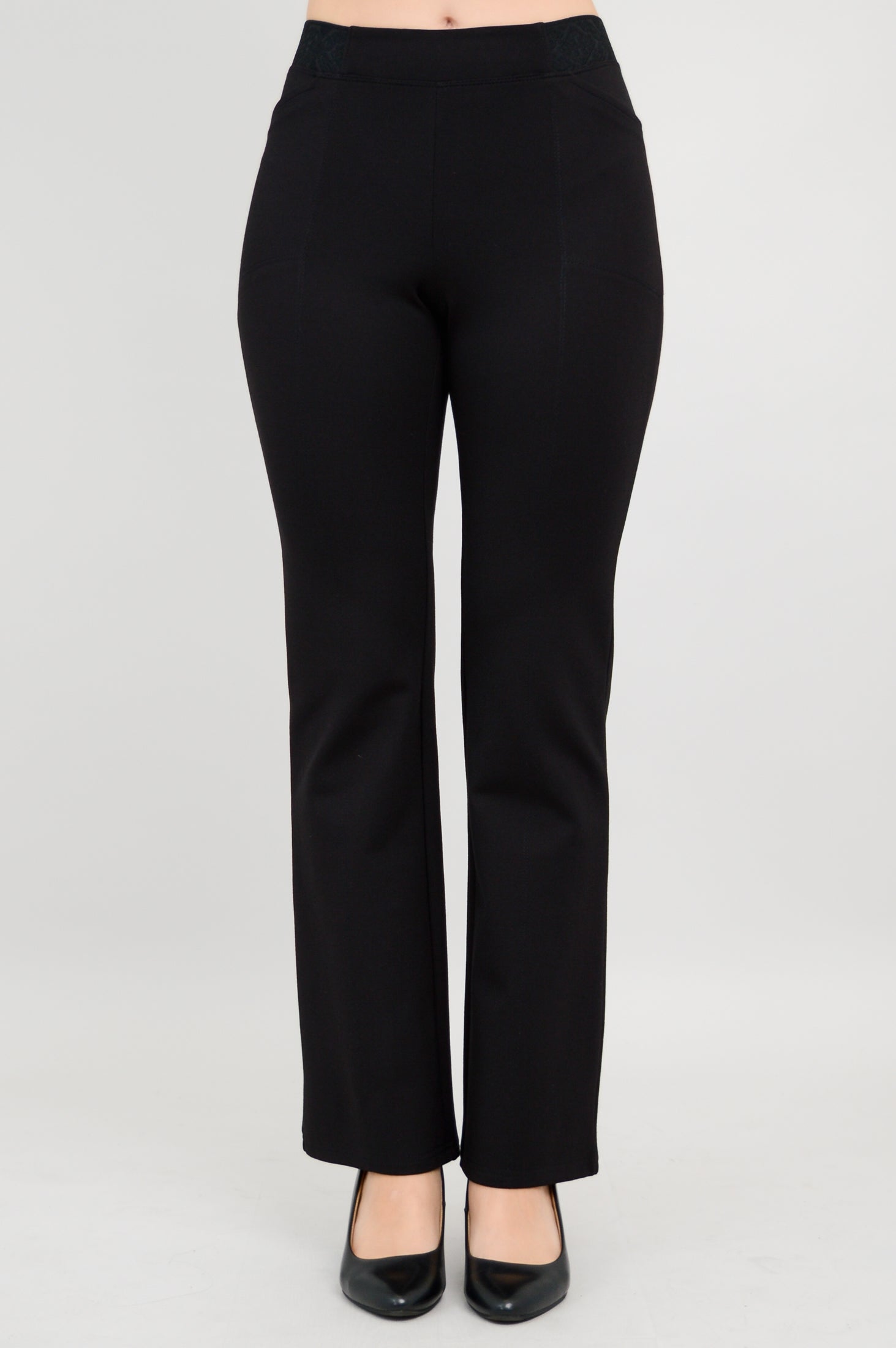 Premium Black Modal Yoga Pants for Women - High Waisted Stretchy Workout Leggings for Yoga, Gym, Running & Lounge Wear