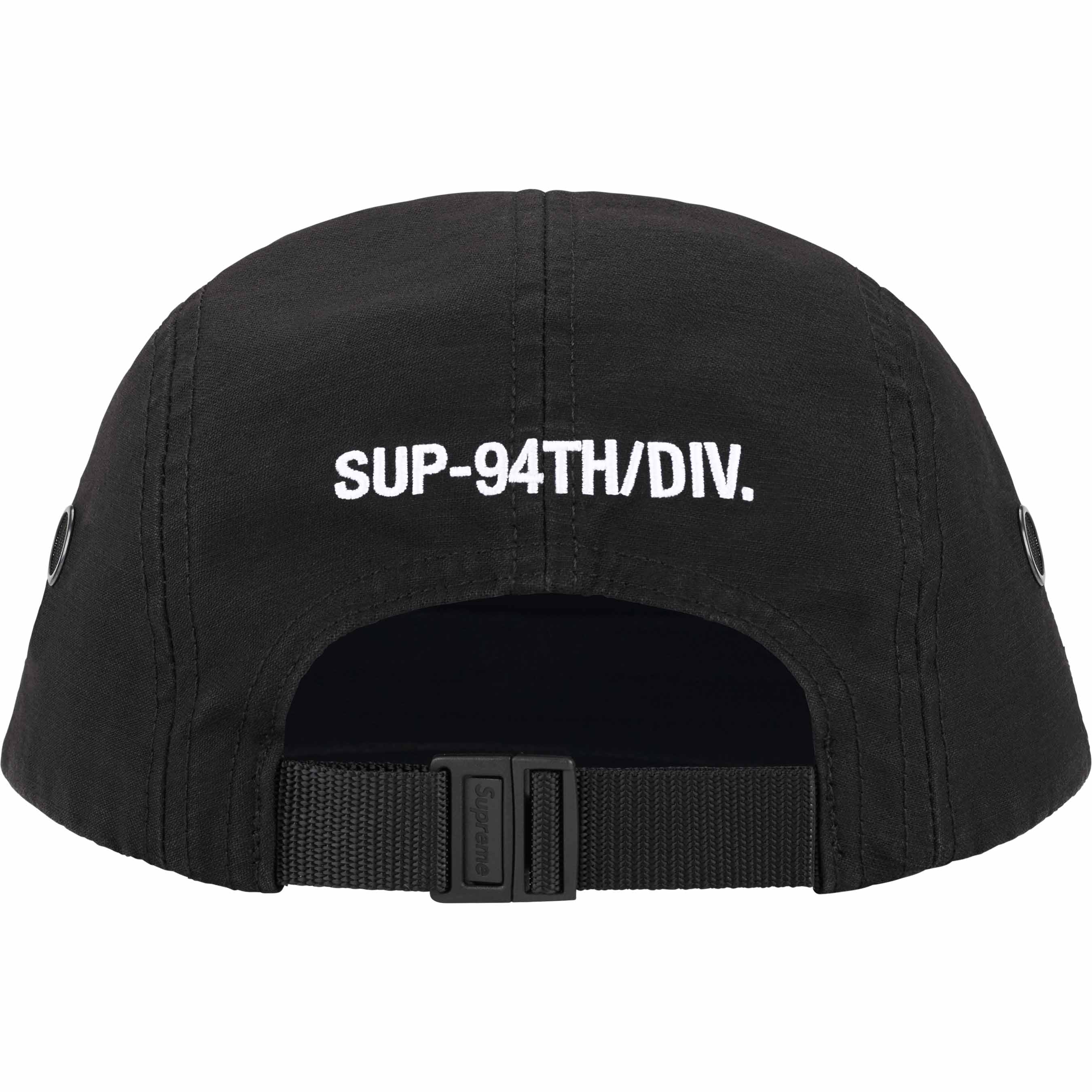 Supreme Military Camp Cap - Black Army Style Hat for Men & Women | Outdoor Hiking, Streetwear Fashion, Urban Style Accessory