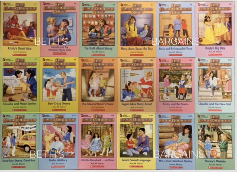 The Baby-Sitters Club Book Set Collection - Books 1 to 18 | Complete Series for Kids & Tweens | Perfect for Reading, Gifts & Classroom Libraries