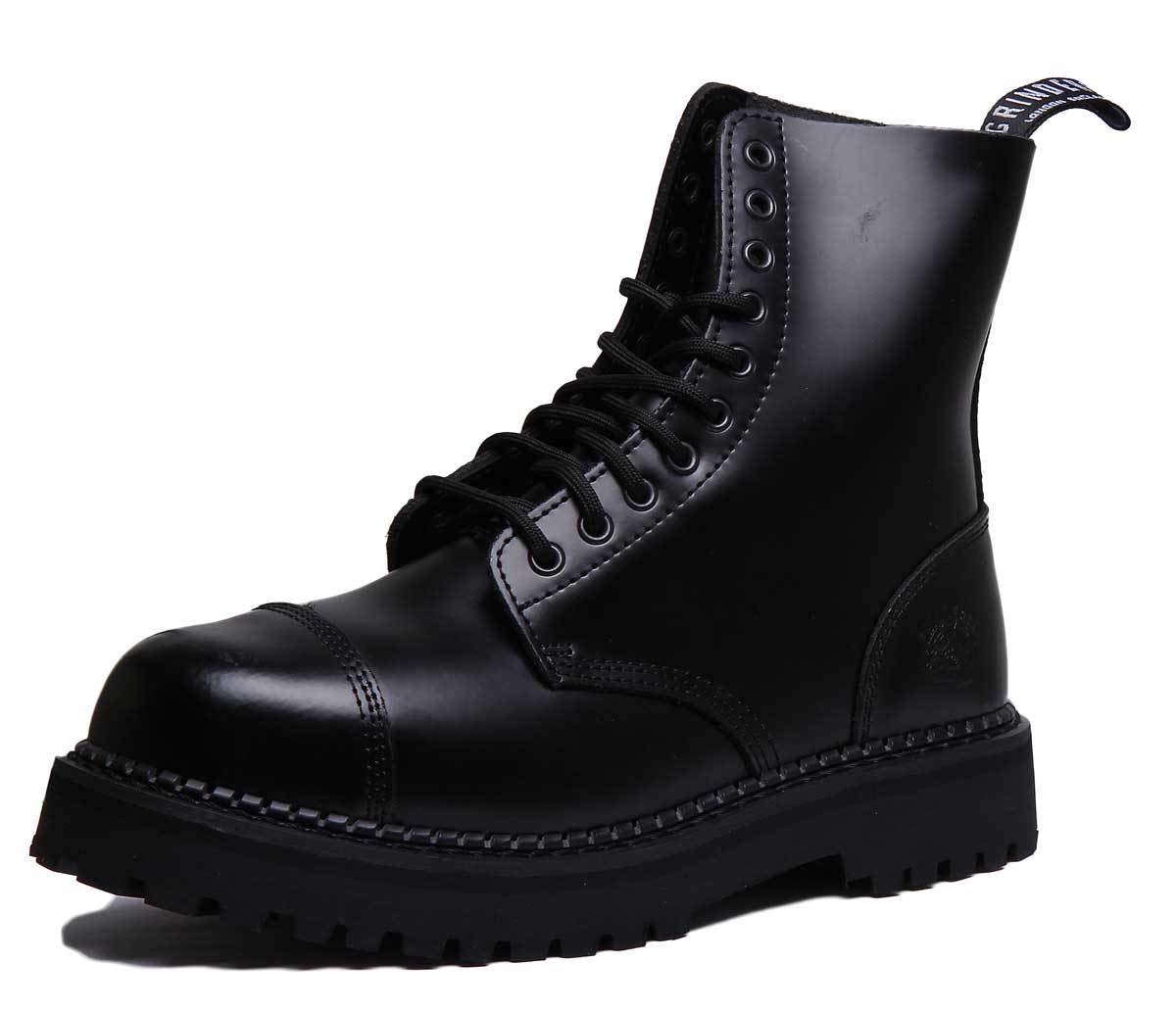 Men's Bulldog Leather Work Boots - Durable & Comfortable for Construction, Hiking & Outdoor Work