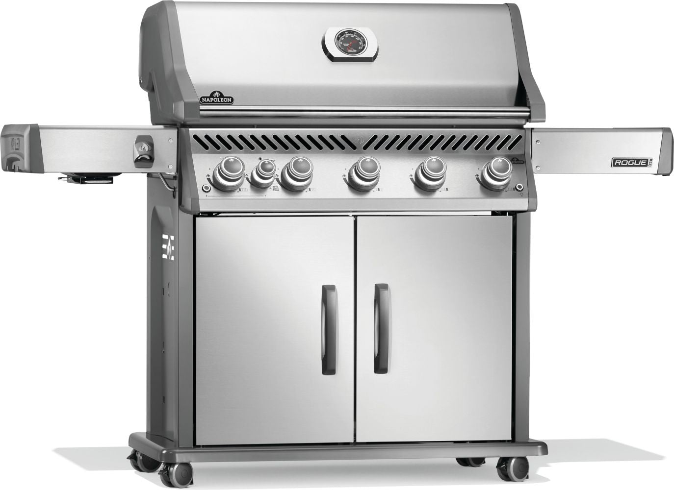 Napoleon Rogue PRO 625 SIB Stainless Steel Gas Grill - Outdoor BBQ Grill for Backyard, Patio, and Tailgating Parties
