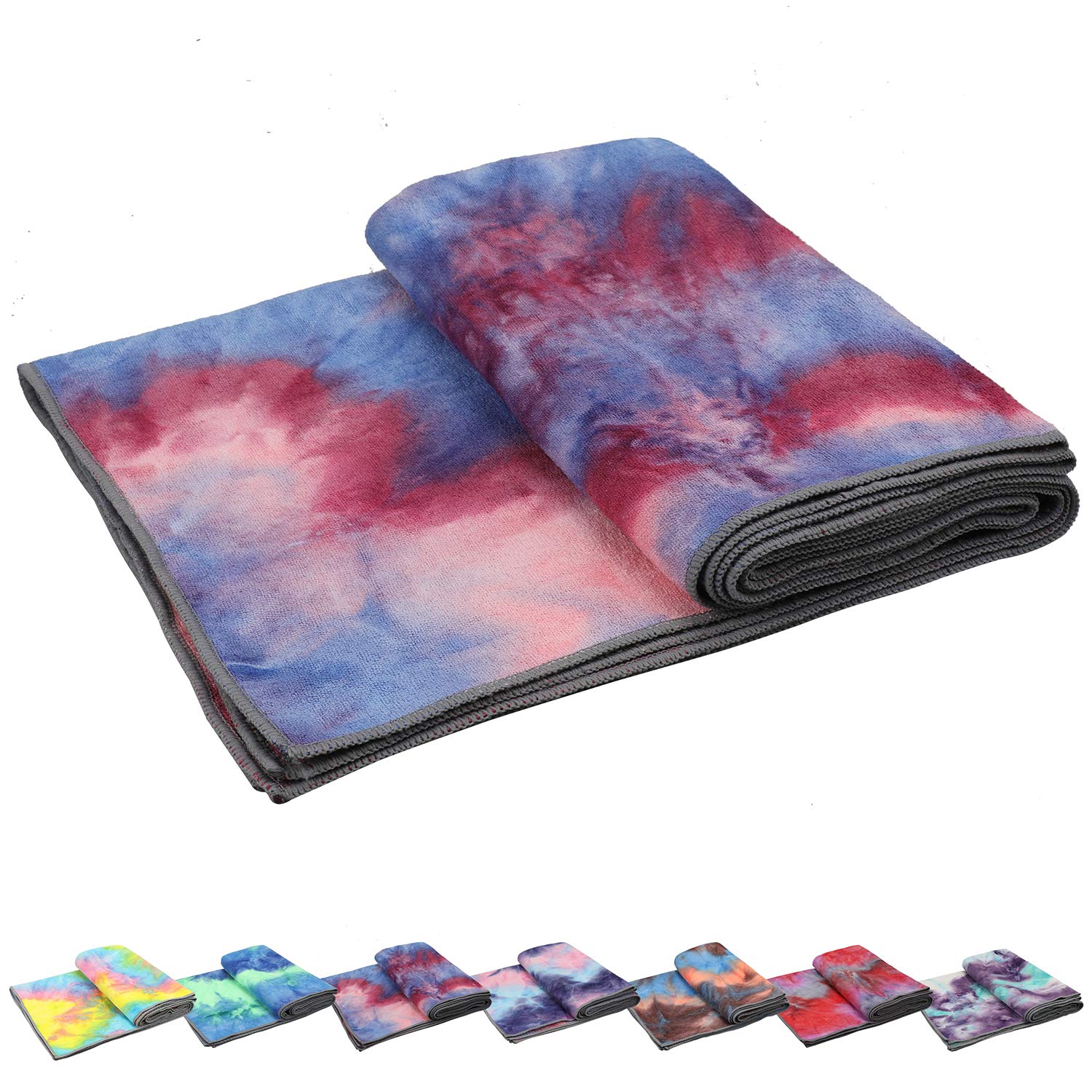 Premium Non-Slip Hot Yoga Towel - Waffle Texture Microfiber, 72