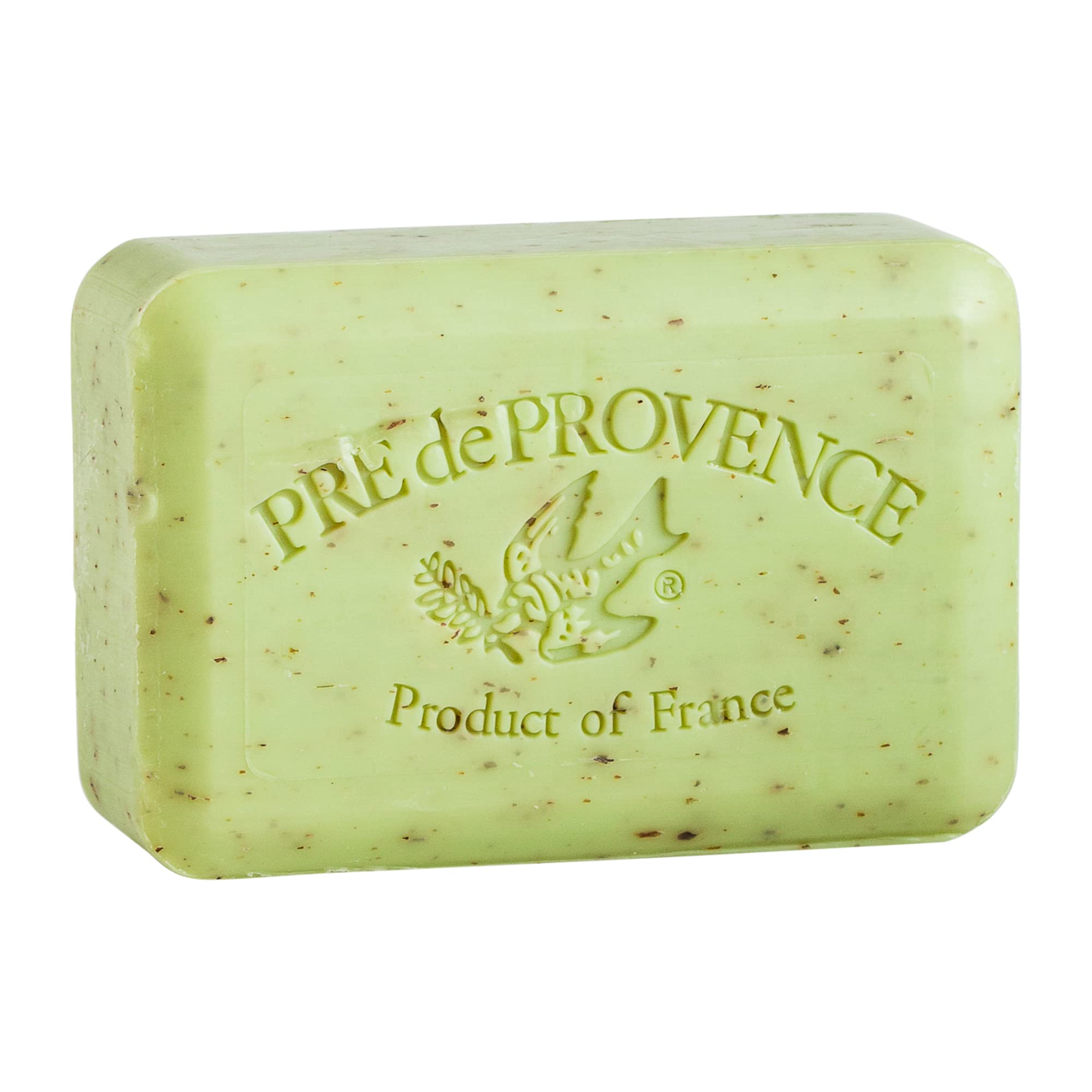 Pre de Provence Artisanal Soap Bar with Organic Shea Butter - Natural French Skincare, Quad Milled for Rich Lather - Lime Zest Scented, 8.8 oz - Perfect for Spa, Bath & Gift Giving