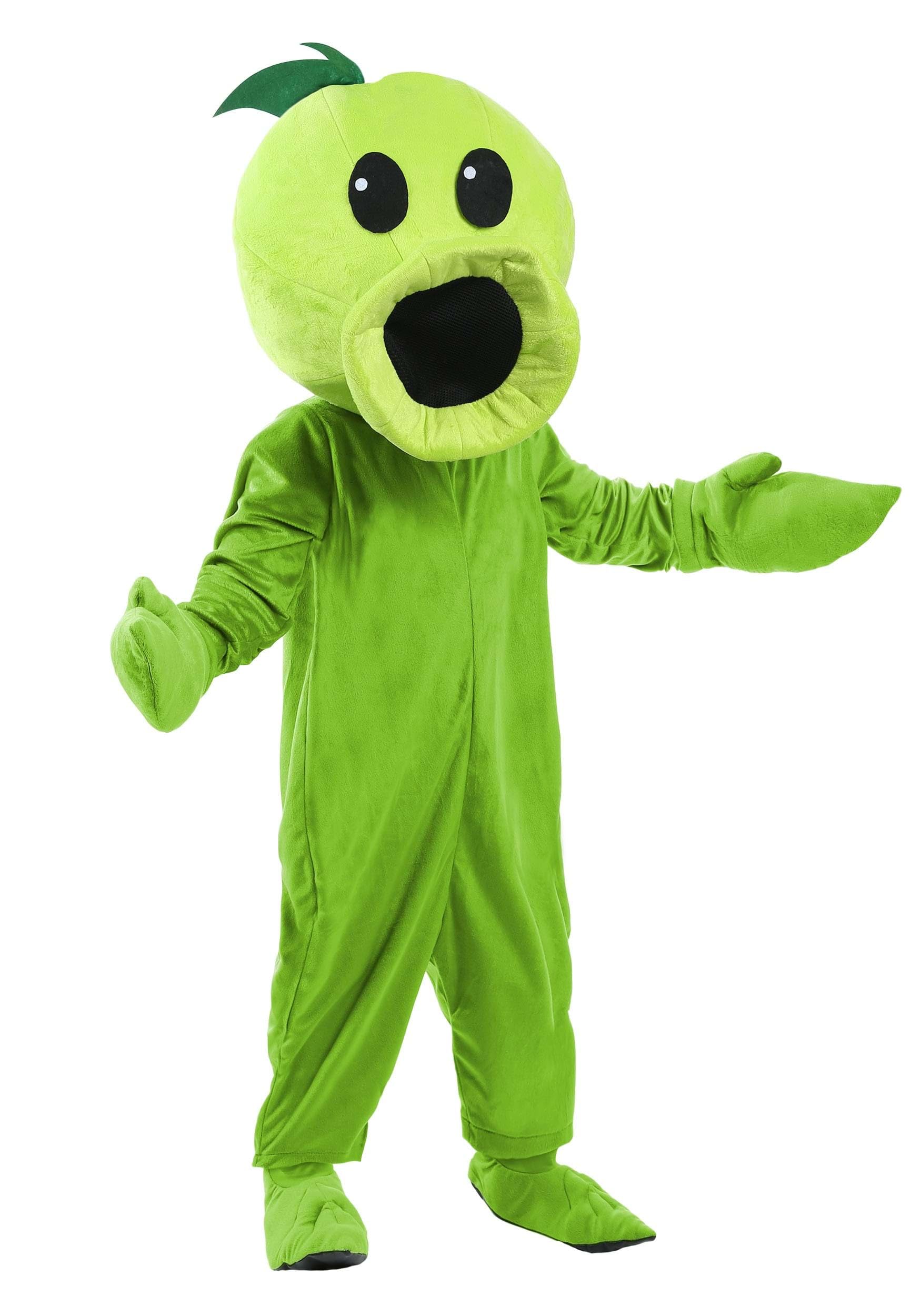 Plants vs Zombies Peashooter Costume for Toddlers - Kids Halloween Cosplay Outfit | Fun Video Game Character Costume for Parties & Dress-Up Play