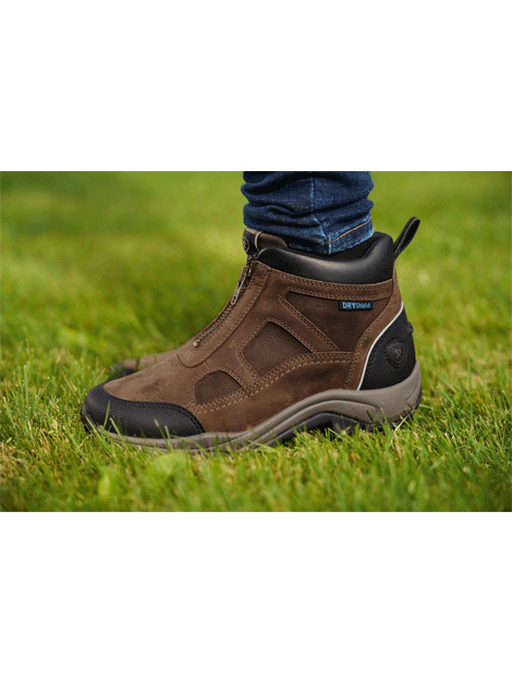 Ariat Terrain Zip H2O Waterproof Hiking Boots for Men & Women - Lightweight Outdoor Shoes for Trekking, Camping & Trail Running