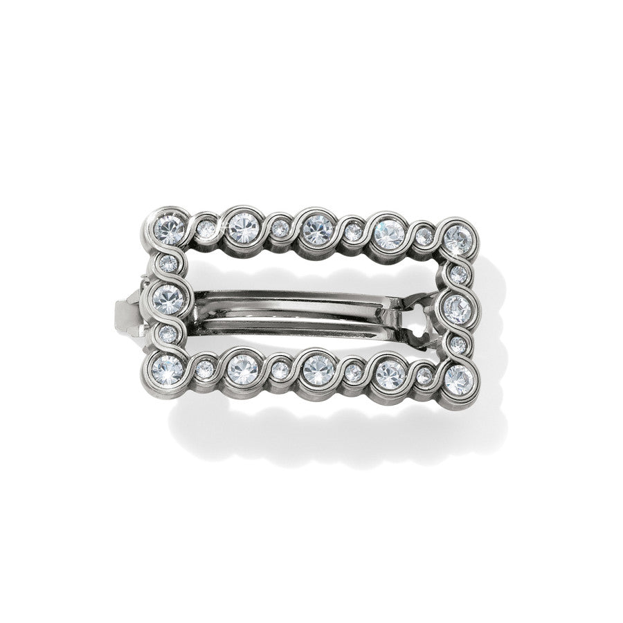 Infinity Sparkle Small Hair Barrettes for Women & Girls - Elegant Hair Clips for Everyday Wear, Parties & Special Occasions