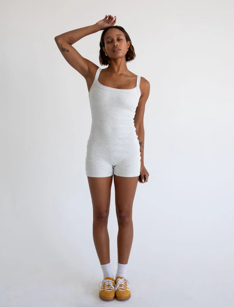 Stylish Sunday Onesie in Carrara - Soft & Comfortable Pajama Jumpsuit for Women | Perfect for Lounging, Sleepovers & Relaxing at Home
