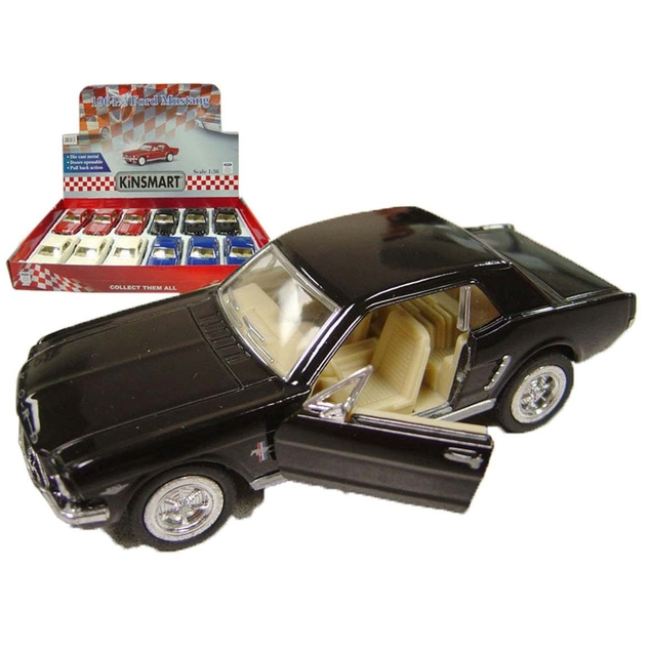 1964 1/2 Ford Mustang Diecast Model Car - 1:18 Scale Collectible Classic Muscle Car for Display & Gifts | Perfect for Car Enthusiasts, Collectors & Office Decor