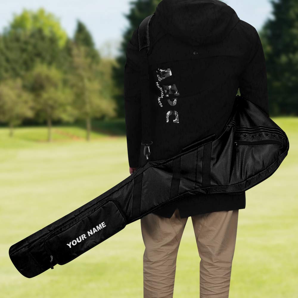 Portable Golf Carry Bag - Water Resistant Foldable Club Bag for Driving Range | Gift for Golfers