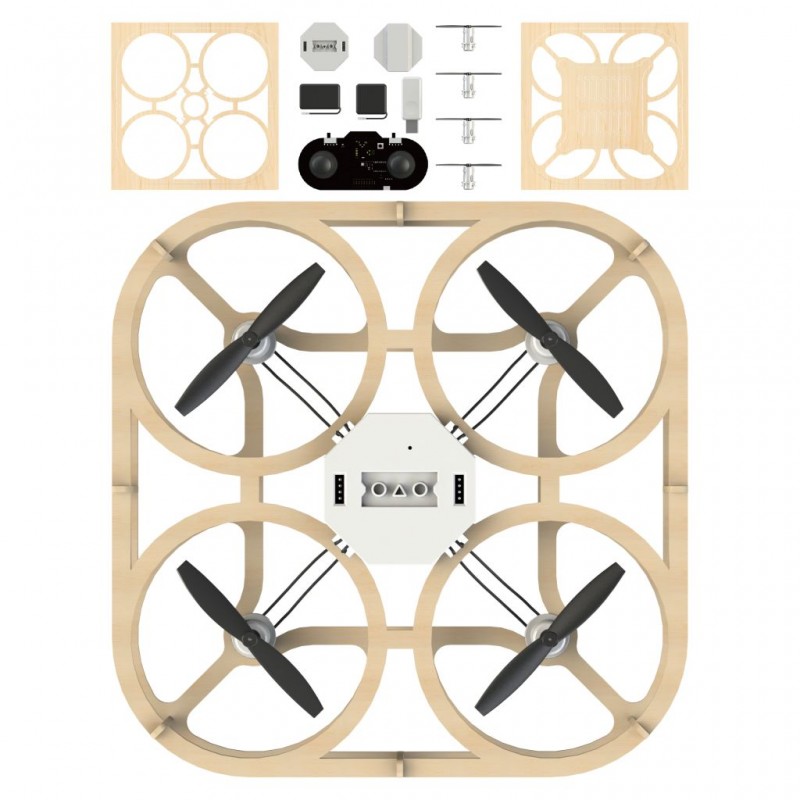 Airwood Cubee 4K HD Drone with Camera - Foldable Quadcopter for Adults, FPV RC Drone with Carrying Case - Perfect for Aerial Photography, Travel & Outdoor Adventures