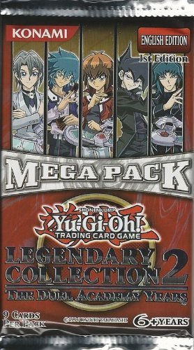 Konami YuGiOh Legendary Collection 2 Booster Pack - 36 Trading Cards for Collectors & Players - Perfect for Duels, Tournaments & Gift Giving