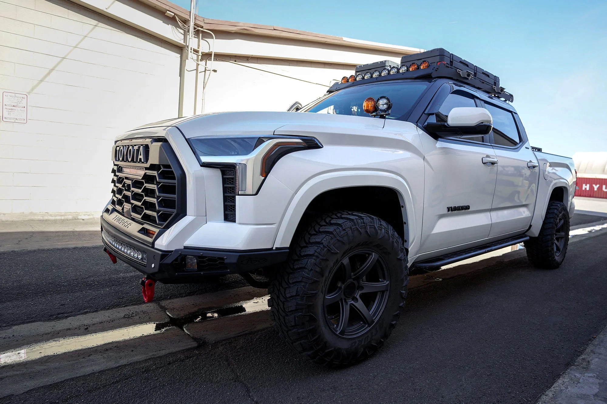 Rago Fabrication Dual Ditch Light Brackets for 2022+ Toyota Tundra - Heavy Duty Off-Road LED Light Mounting Kit - Perfect for Night Driving & Off-Road Adventures