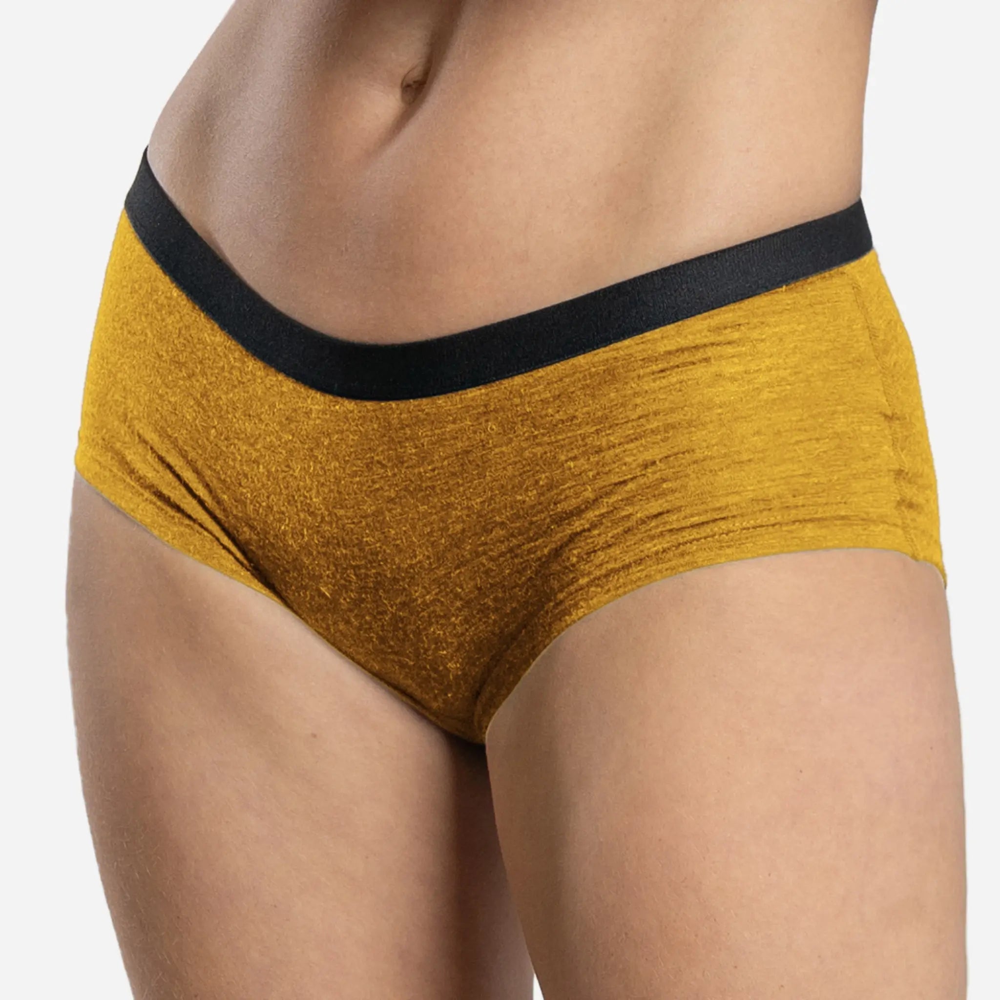 Ultra-Soft Women's Alpaca Wool Underwear - 160 GSM Lightweight Breathable Panties for All-Day Comfort | Perfect for Travel, Yoga & Cold Weather Layering