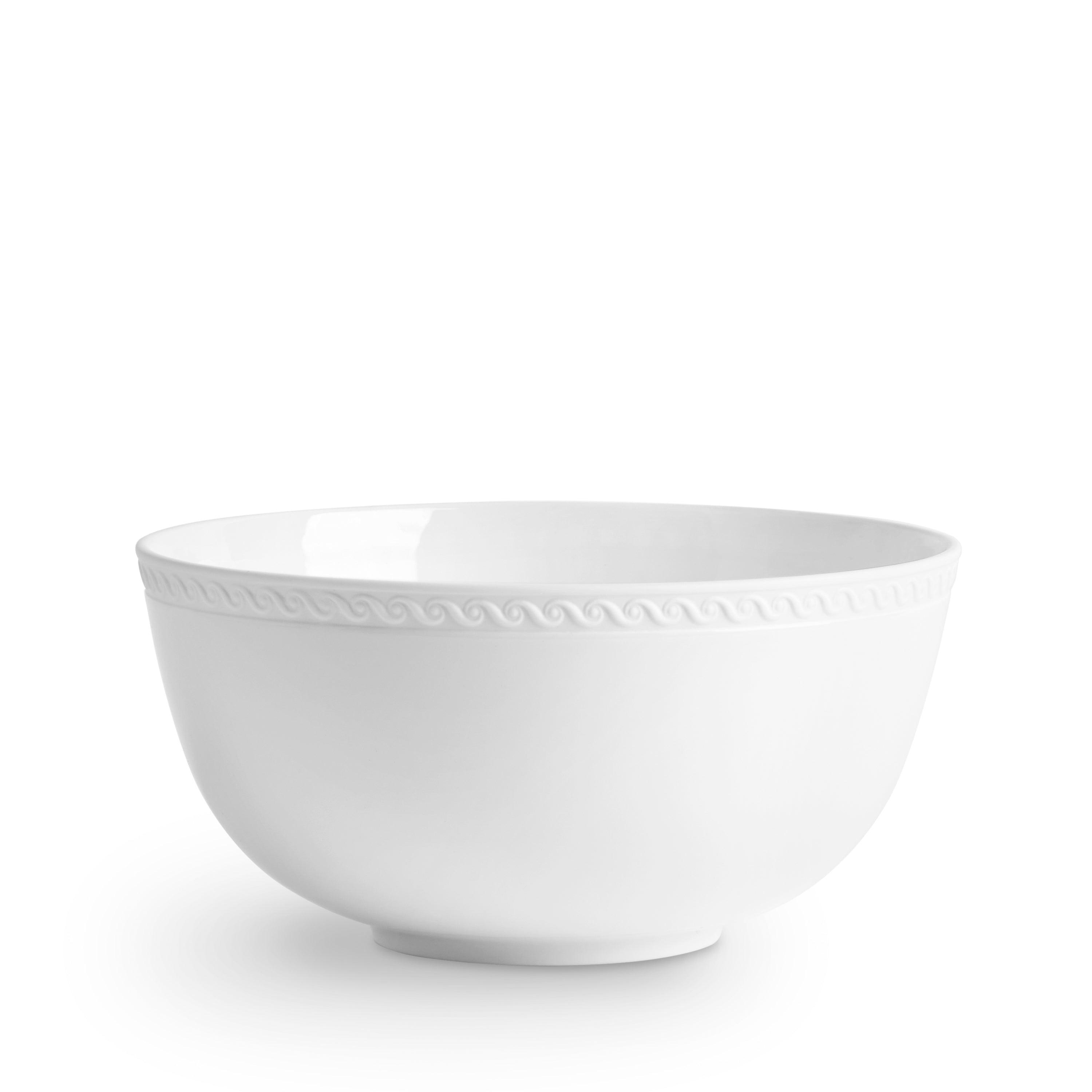 Premium Large White Neptune Bowl – Elegant Ceramic Serving Bowl for Salads, Pasta & Soups – Perfect for Dining, Entertaining & Home Decor
