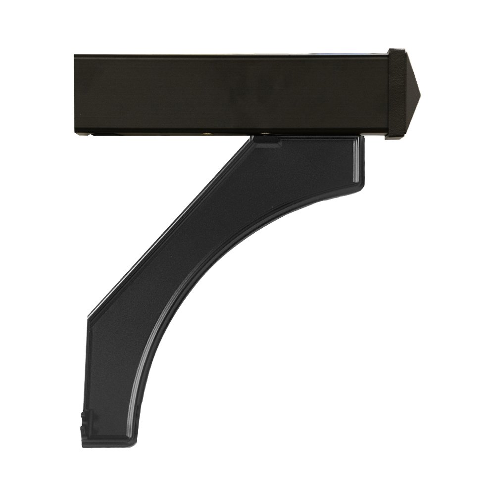 Salsbury Industries 4377BLK Black Arm Kit Replacement for Deluxe Post Roadside Mailbox - Durable Mailbox Accessory for Home & Rural Mail Delivery