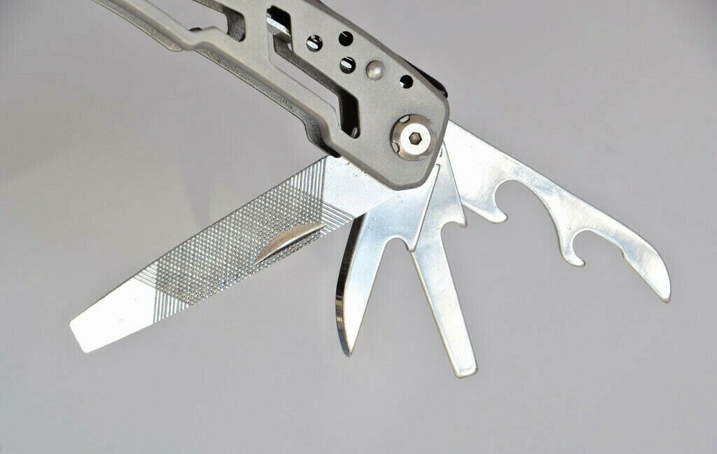 14-in-1 Pocket Multitool Knife - Compact Survival Gear for Camping, Hiking, Emergency & Outdoor Adventures | Perfect for EDC, Travel, Fishing & DIY Projects