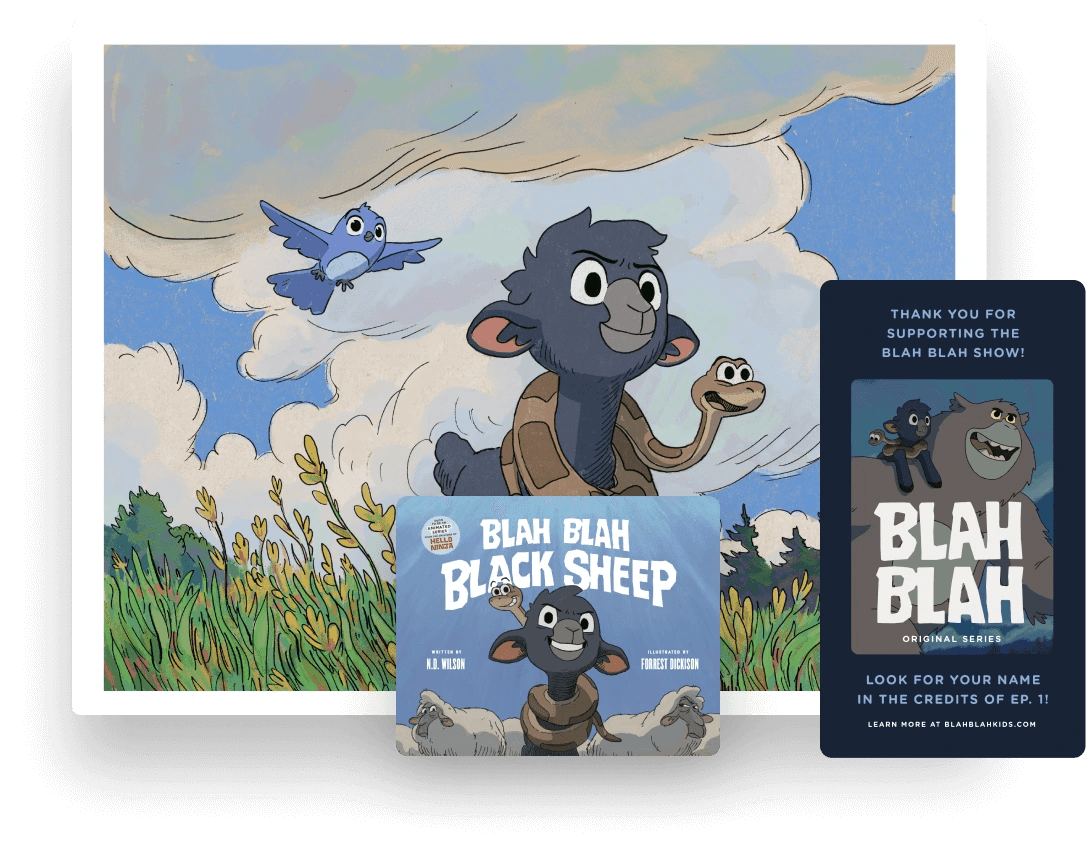 Blah Blah Black Sheep - Premium Soft Wool Yarn for Knitting & Crocheting | Perfect for DIY Sweaters, Scarves, and Baby Blankets | Handmade Craft Supplies for Cozy Home Projects