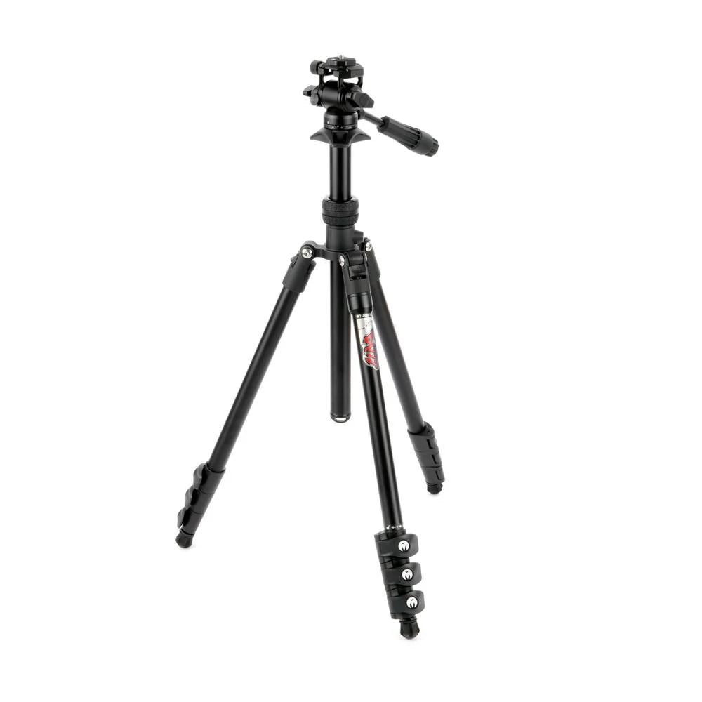 Punks Patti 2.0 Professional Video Tripod Kit with AirHed Trinity - Lightweight Aluminum Tripod with Fluid Head for DSLR Cameras - Perfect for Vlogging, YouTube Videos & Travel Filmmaking